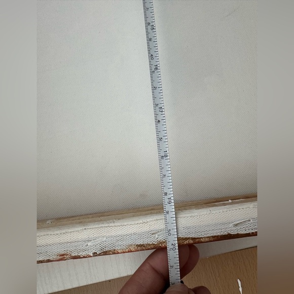 R.H. Bourain , Blue Delusion,  Abstract Acrylic Painting on Canvas Board - Picture 7 of 9